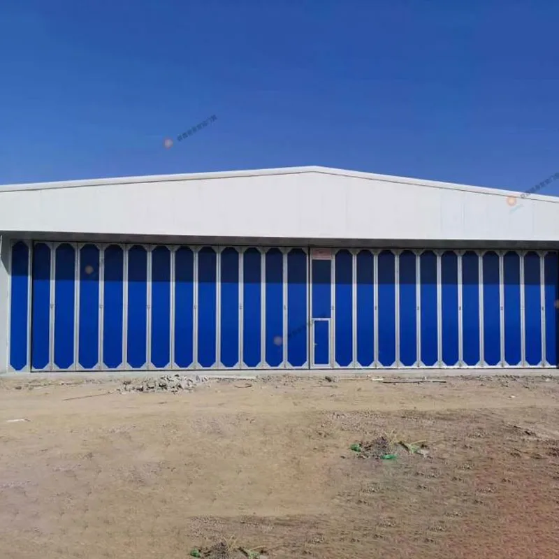 Алюминиевые складные ворота