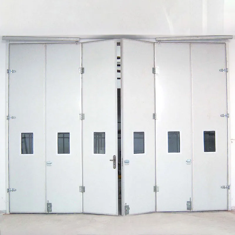 Алюминиевые складные ворота