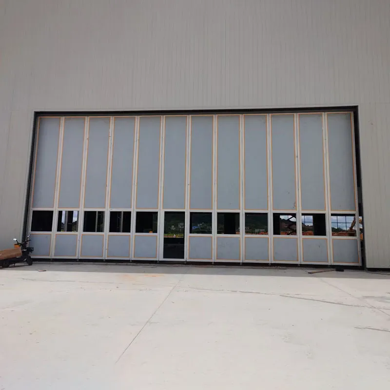 Алюминиевые складные ворота