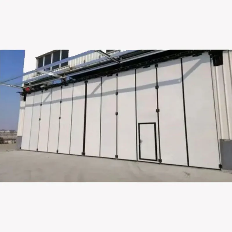 Алюминиевые складные ворота