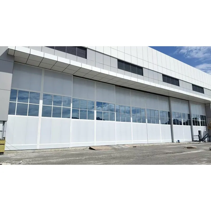 Ангарные раздвижные ворота