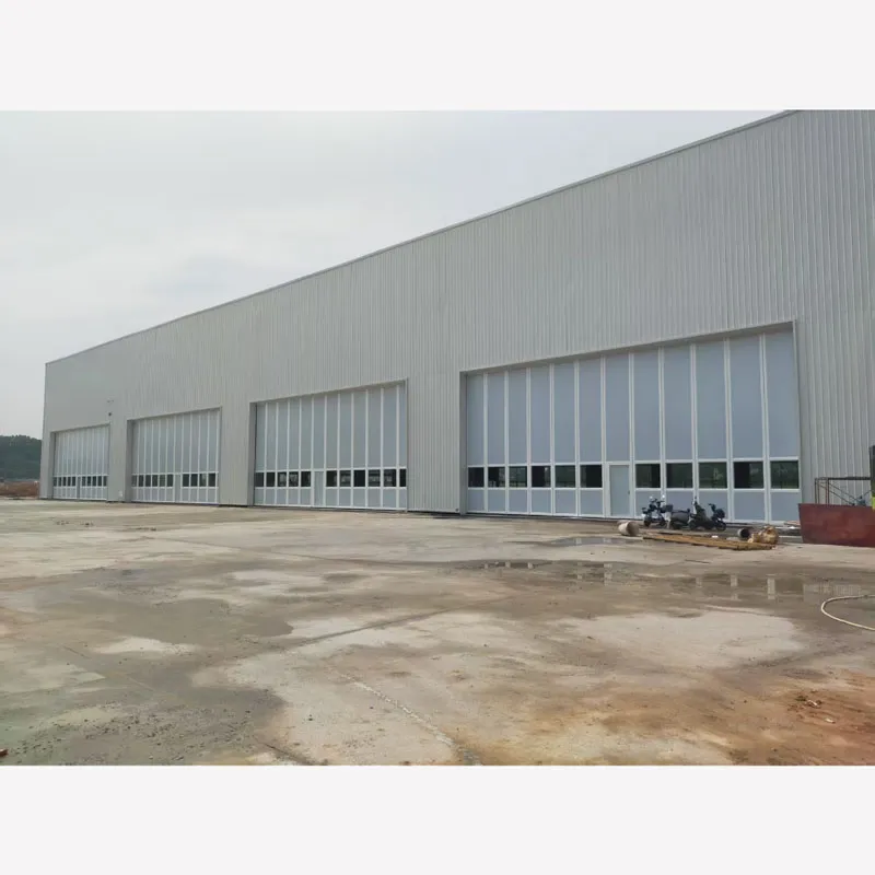 Боковые раздвижные ангарные ворота