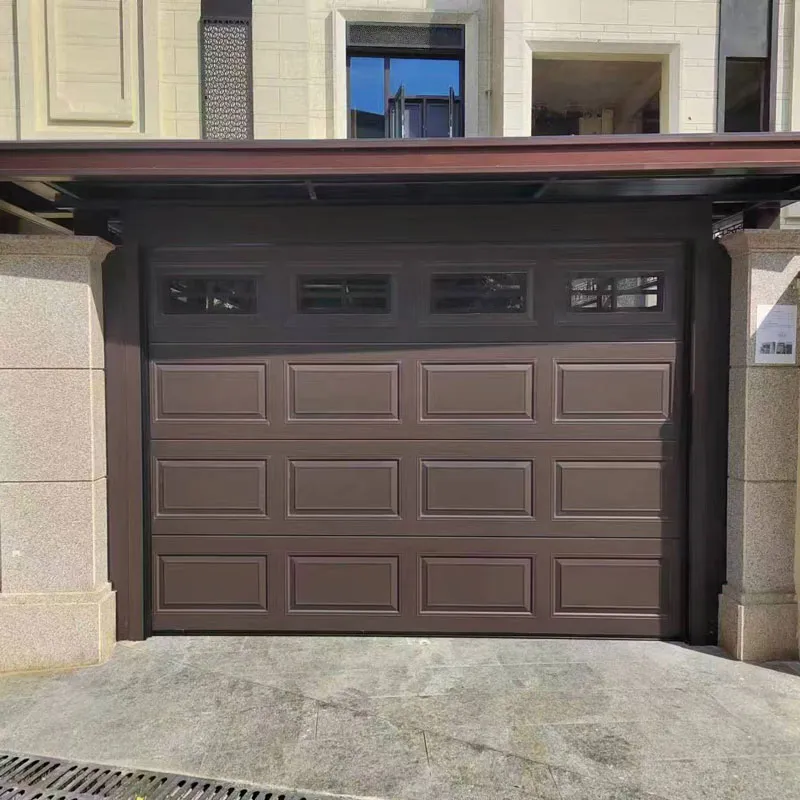 Алюминиевые гаражные ворота