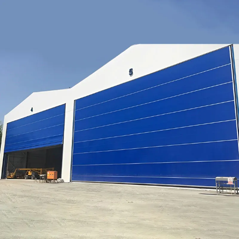 Гибкие ангарные ворота