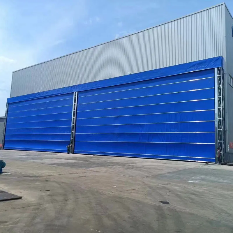 Гибкие ангарные ворота