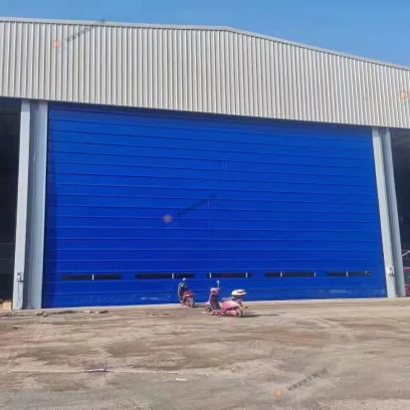 Гибкие ангарные ворота