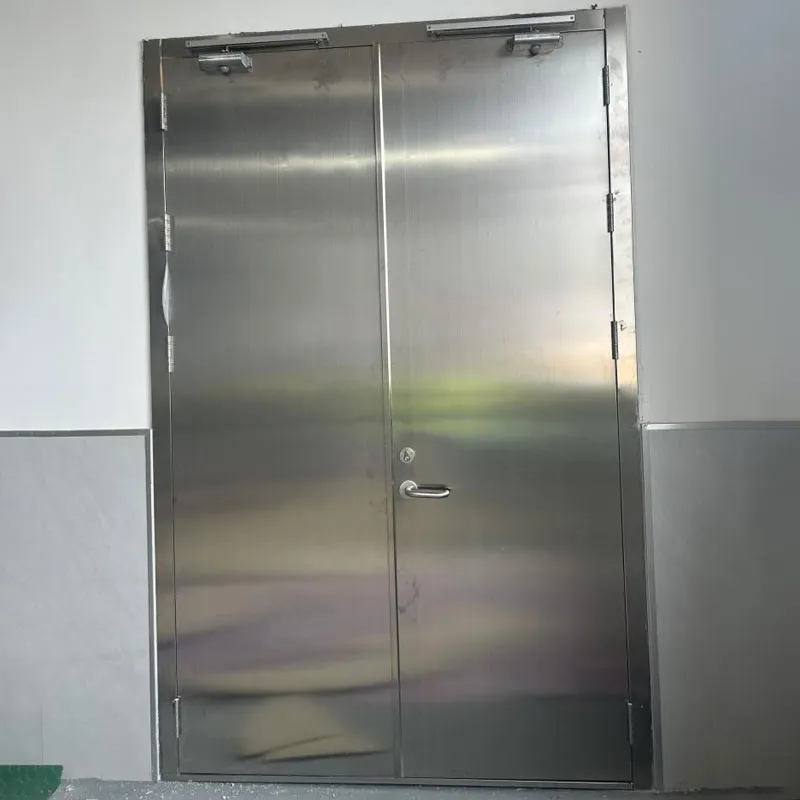 Огнестойкие двери из нержавеющей стали