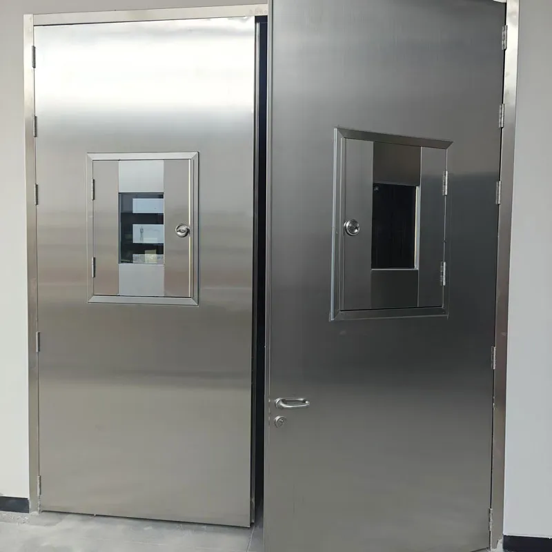 Огнестойкие двери из нержавеющей стали