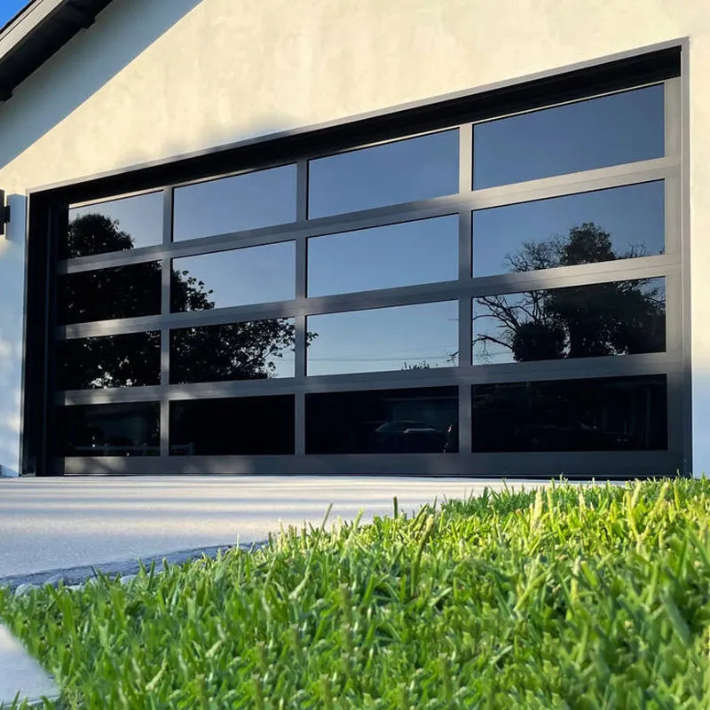 Панорамные гаражные ворота