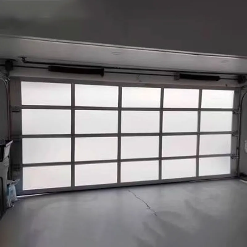 Панорамные гаражные ворота