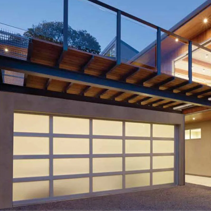 Панорамные гаражные ворота