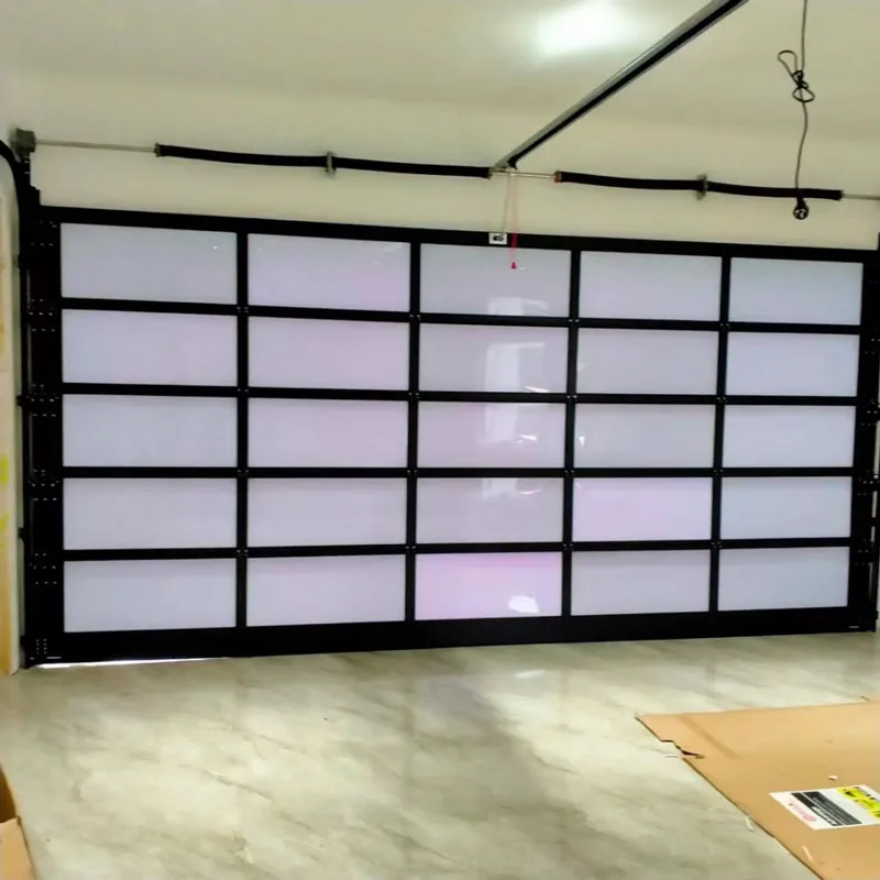 Панорамные гаражные ворота