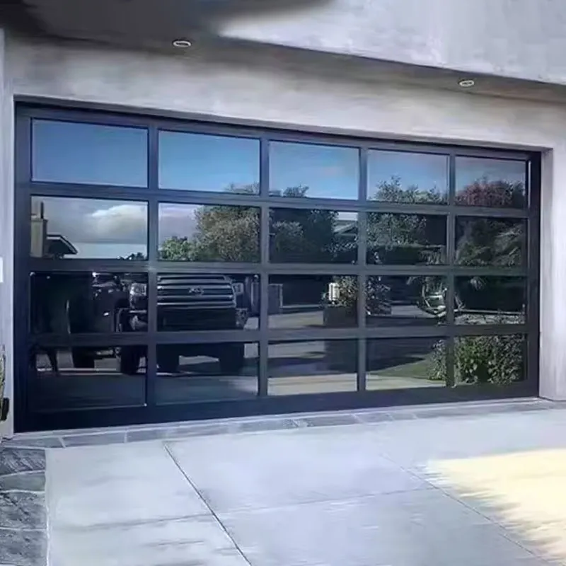 Панорамные гаражные ворота