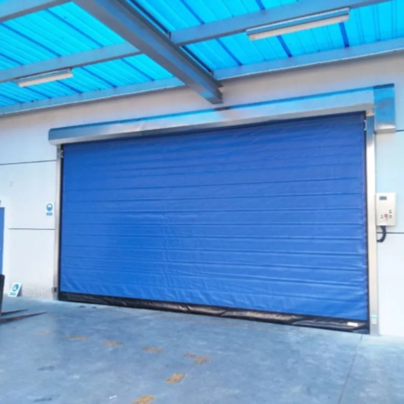 Теплоизоляционные рулонные ворота