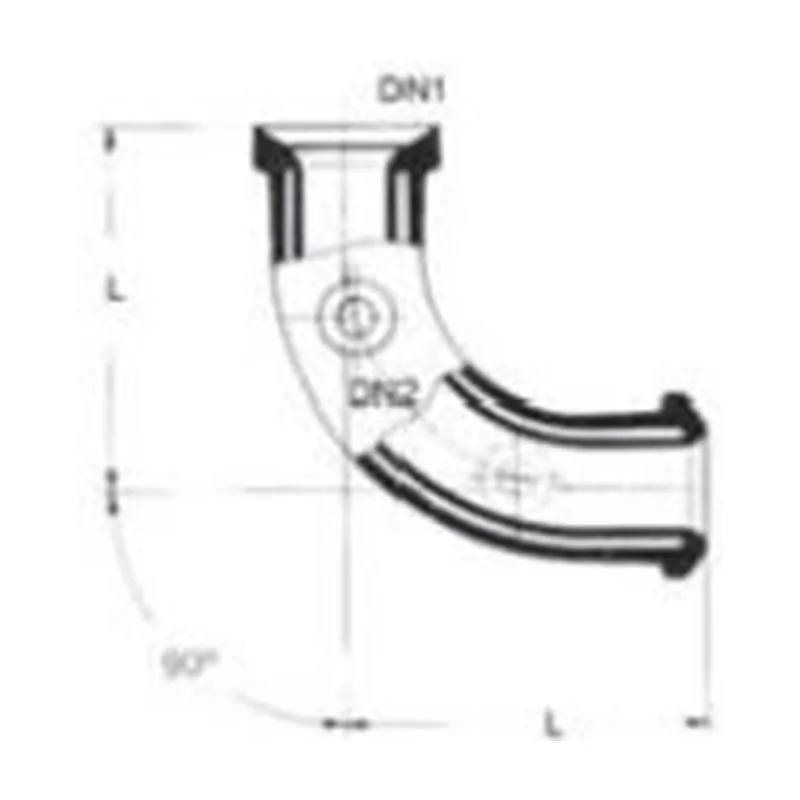 Отвод плакированный