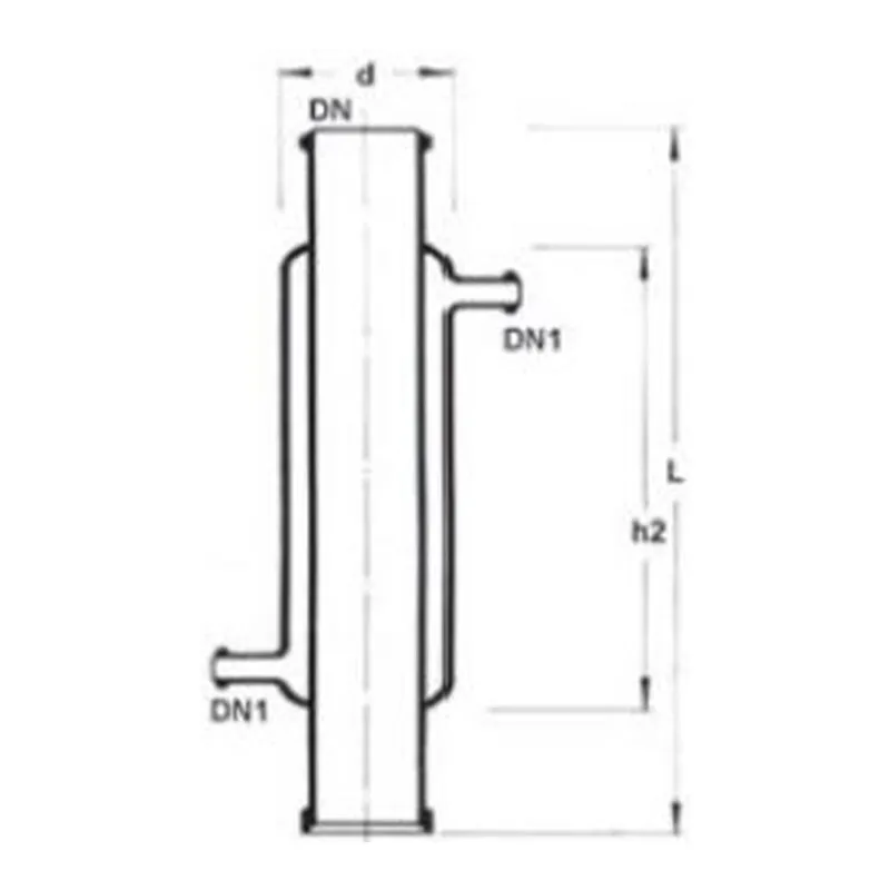 Трубопровод с рубашкой типа B