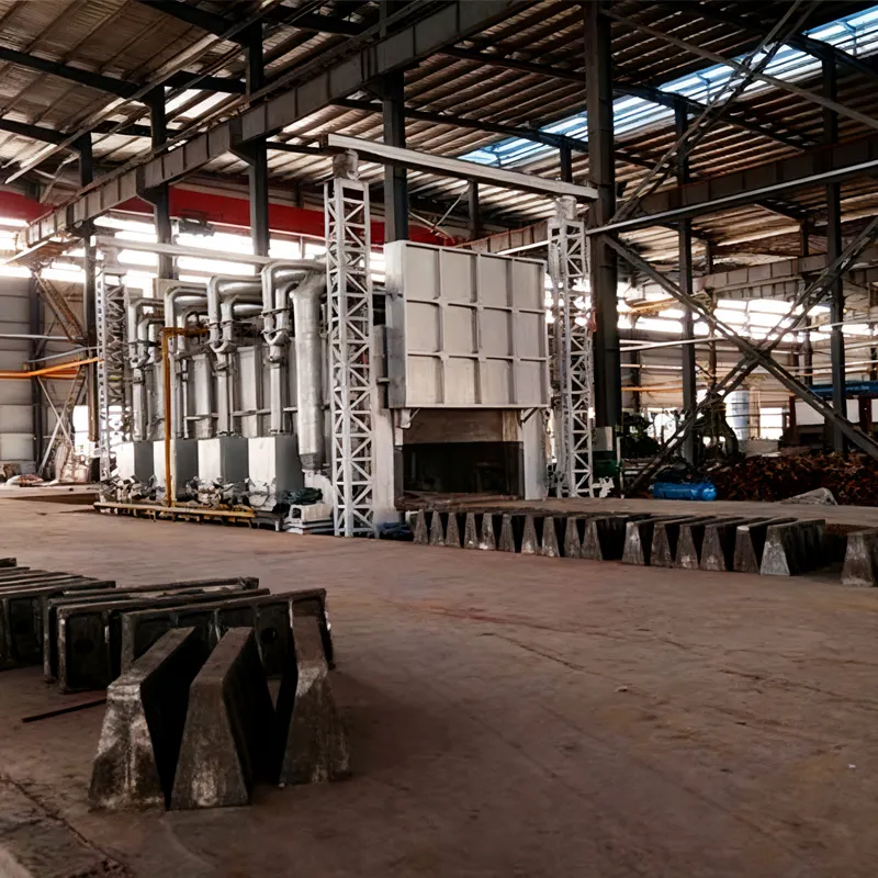 Газовая закалочная печь