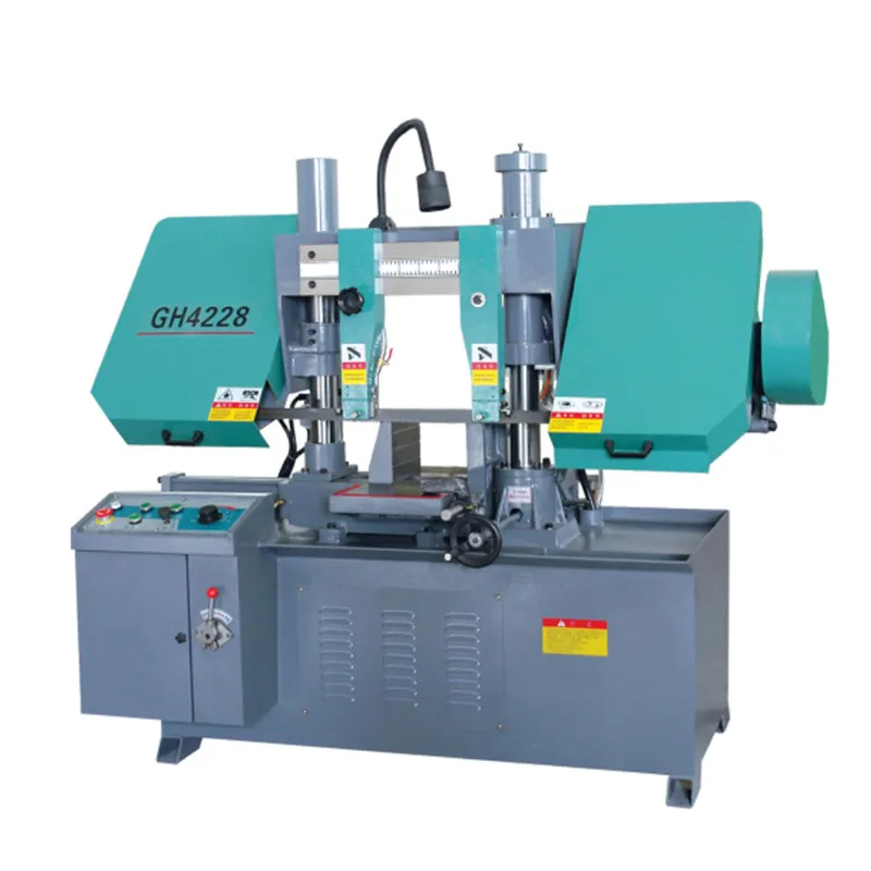 Двухстоечный горизонтальный ленточнопильный станок по металлу GH4228