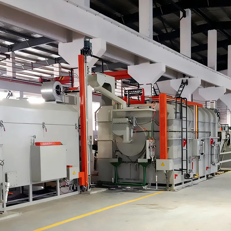 Линия по производству серии барабанных электропечей сопротивления