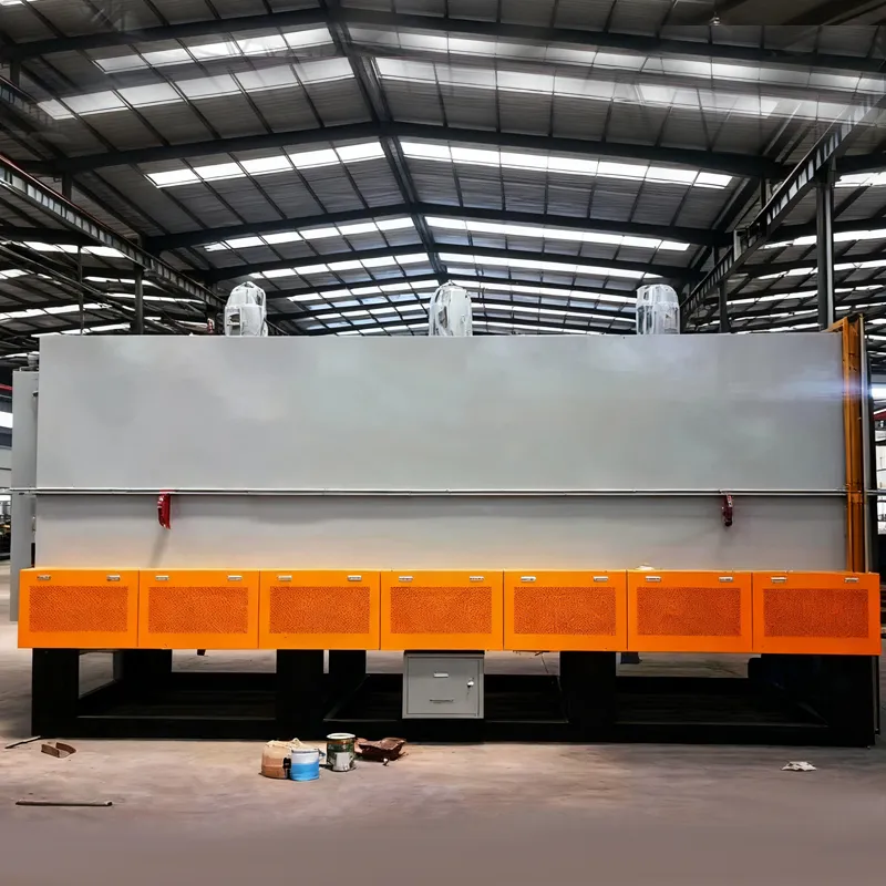 Спиральная барабанная печь для отпуска