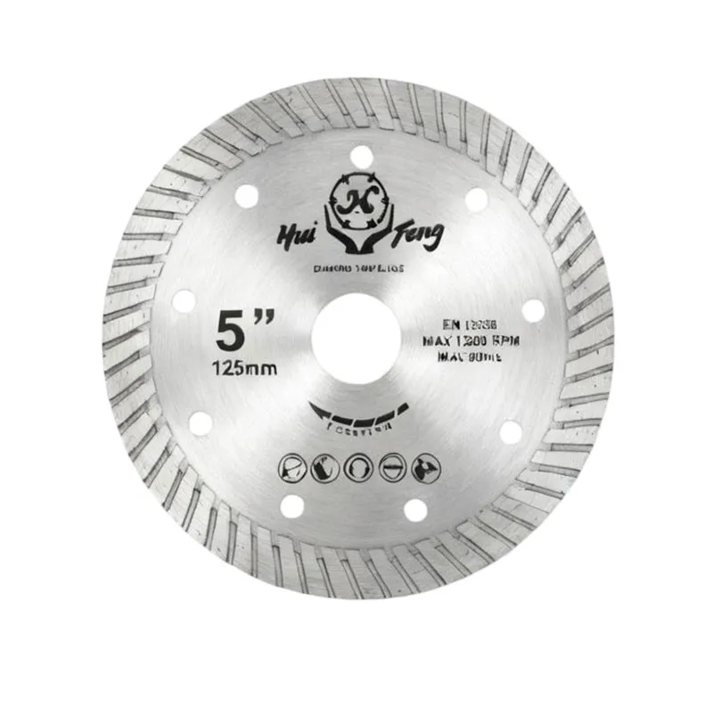 Алмазные диски для камня с волнистым зубом