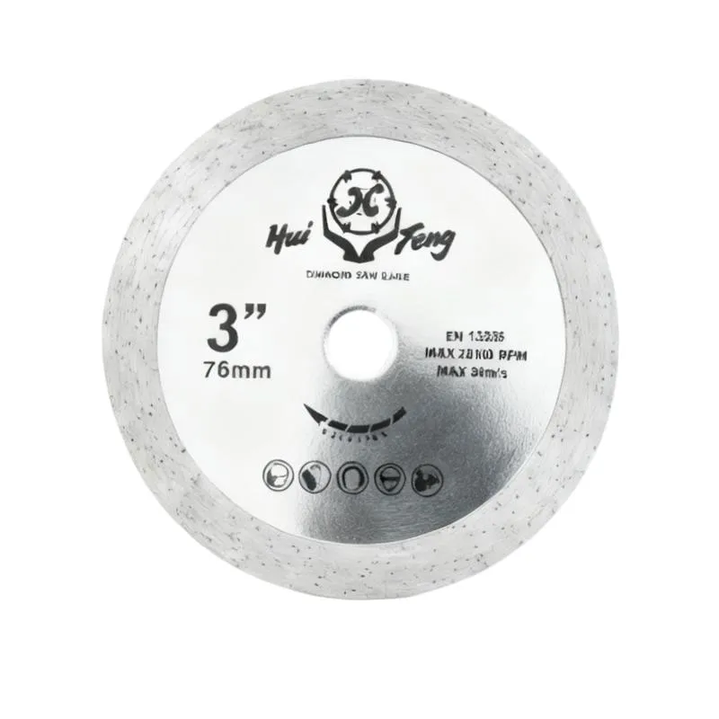 Алмазные диски для камня со сплошным ободом