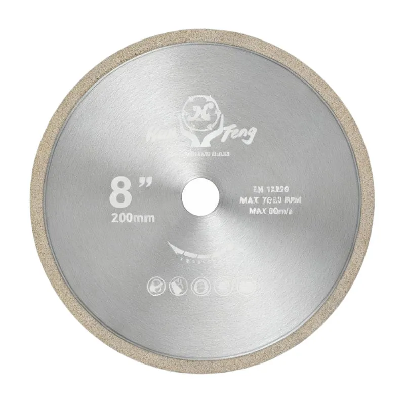 Алмазные диски для камня со сплошным ободом