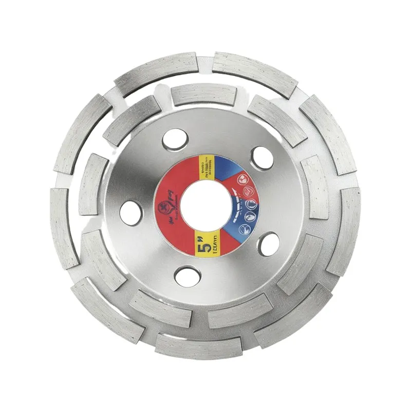 Алмазные шлифовальные круги для камня с двойным рядом