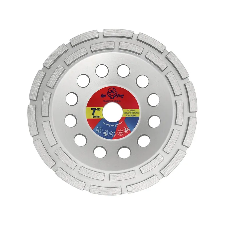 Алмазные шлифовальные круги для камня с двойным рядом