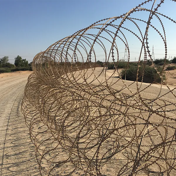 Колючая ленточная проволока