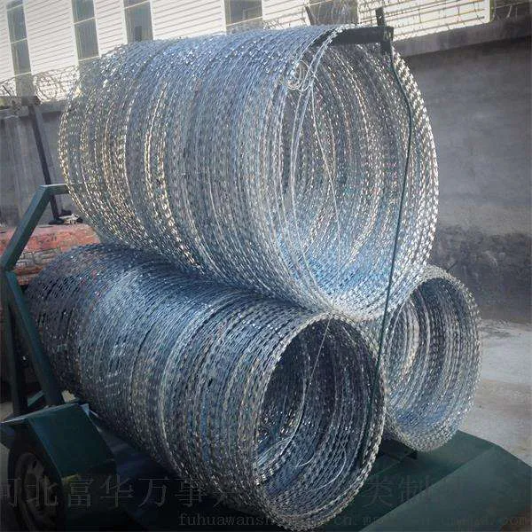 Колючая ленточная проволока