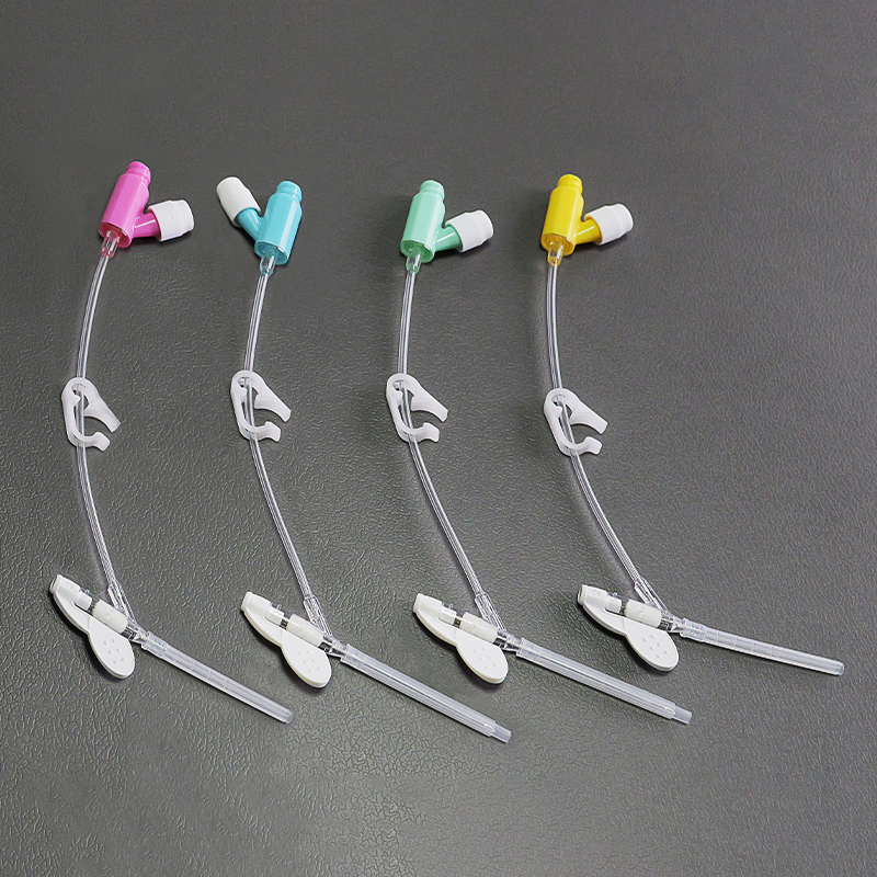 Одноразовый внутривенный катетер с безыгольным соединителем