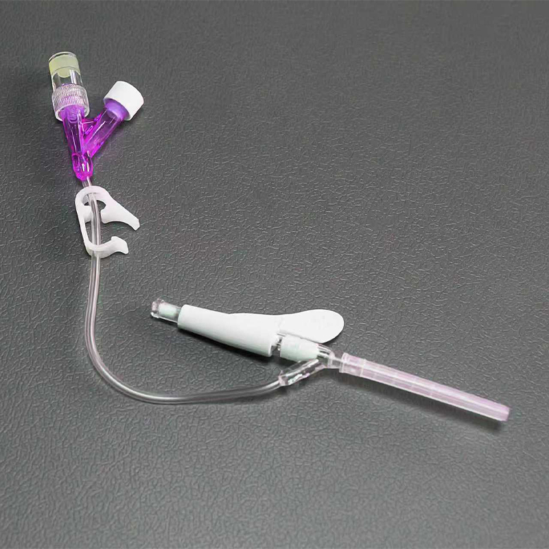 Одноразовый внутривенный катетер с защитой от уколов иглой, двойная вентиляция S-MB-12