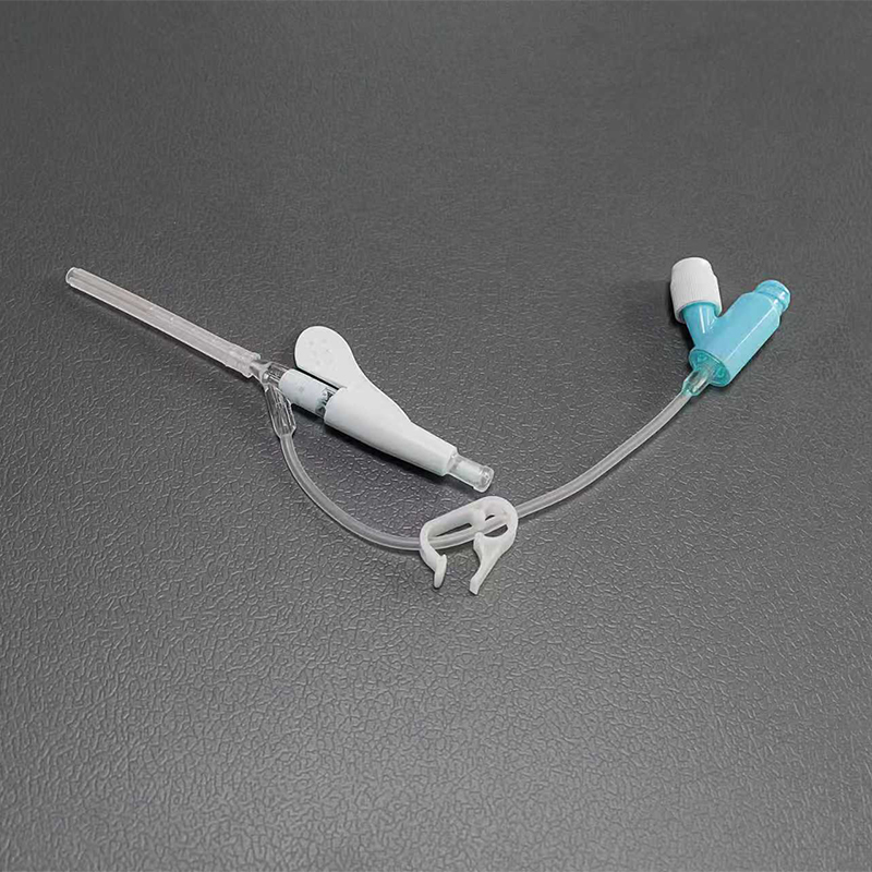 Одноразовый внутривенный катетер с защитой от уколов иглой, двойная вентиляция S-ZY-02