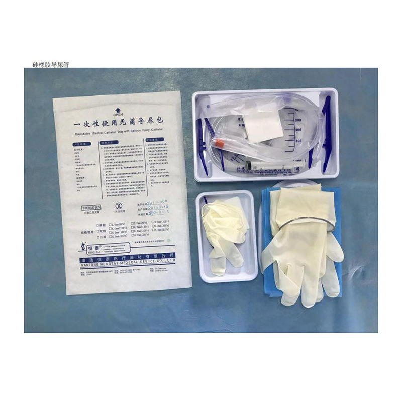 Одноразовый стерильный набор для катетеризации мочевого пузыря