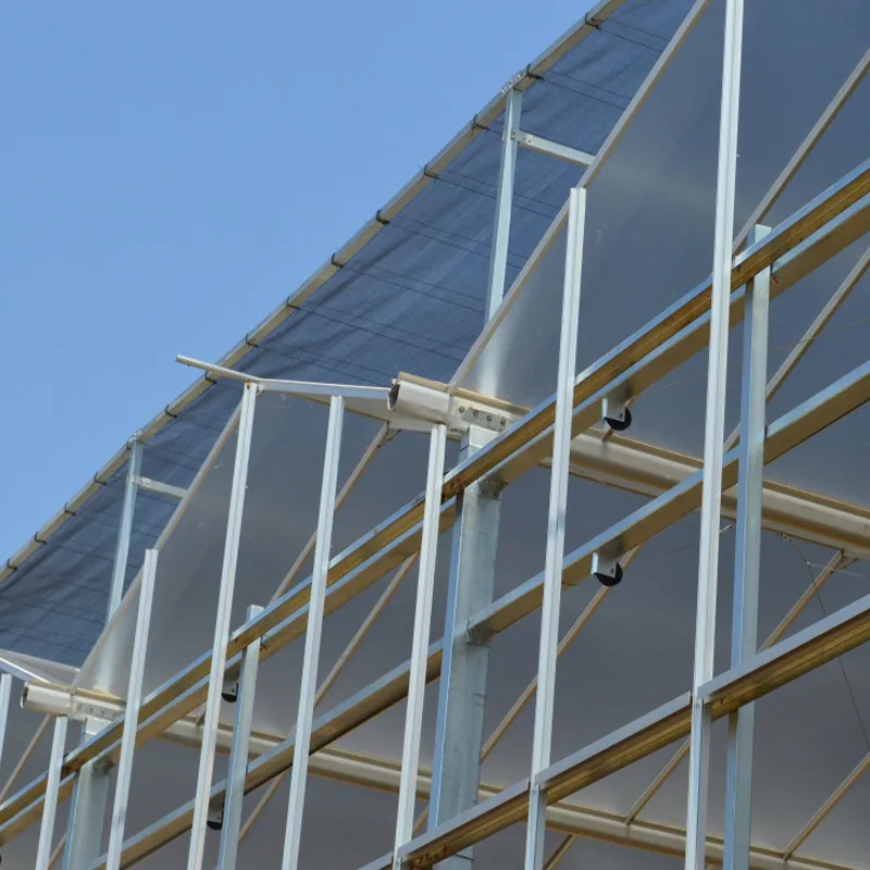 Алюминиевые водостоки для теплиц