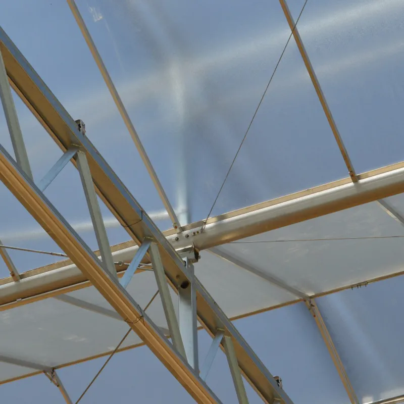 Алюминиевые водостоки для теплиц