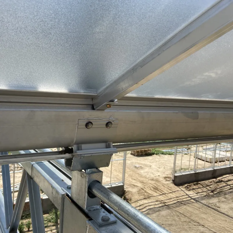 Алюминиевые водостоки для теплиц