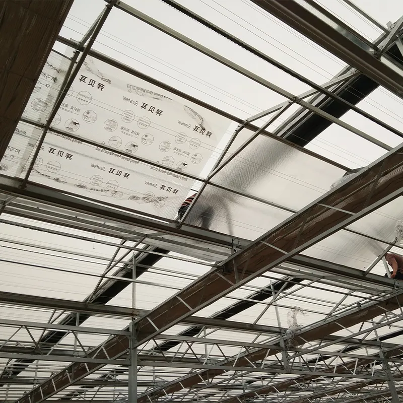 Алюминиевые профили для теплиц из сотового поликарбоната