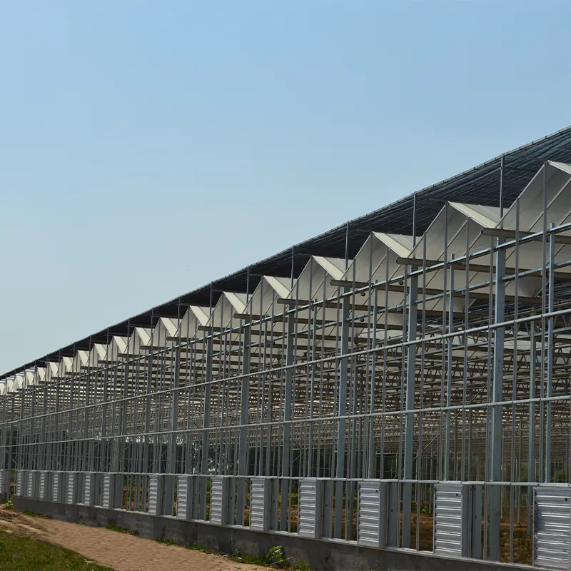 Зубчато-реечная система затенения для теплиц