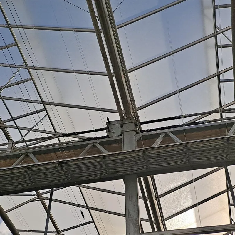 Система непрерывного открывания окон для теплиц