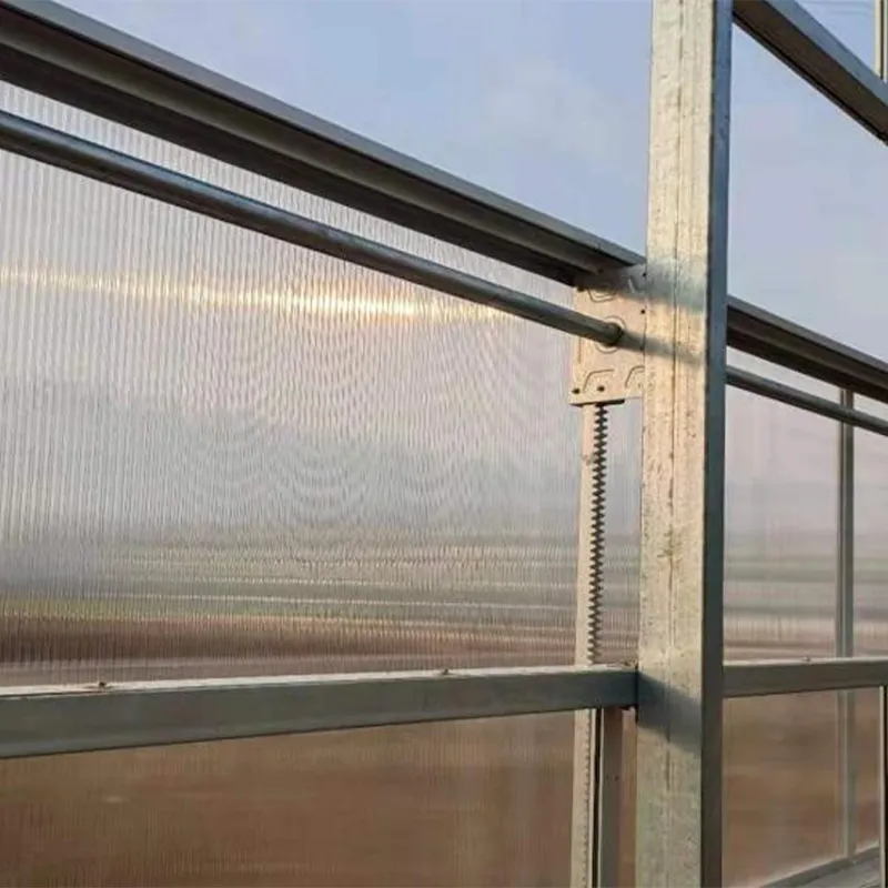 Система подъёмных окон для теплиц