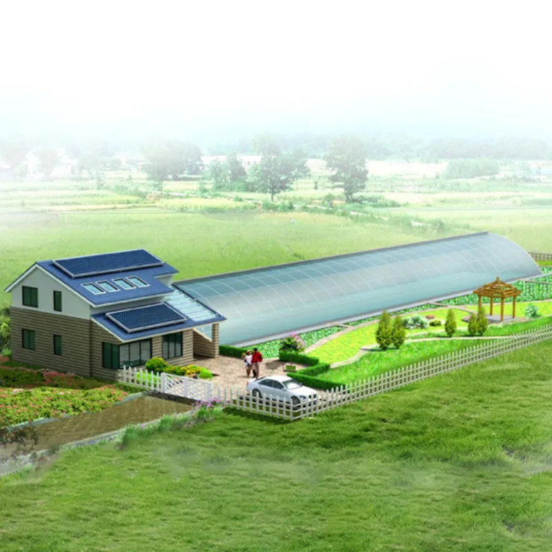 Туристическая солнечная теплица