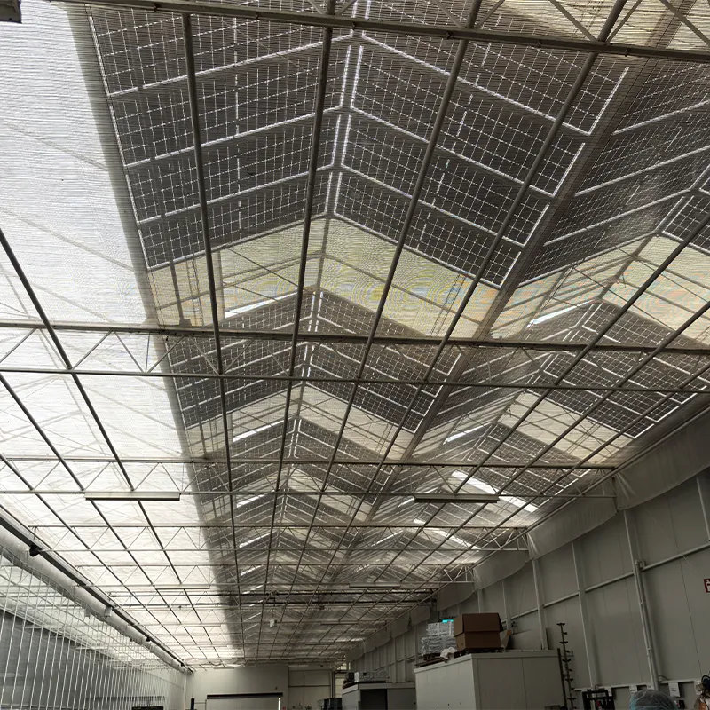 Фотоэлектрическая стеклянная теплица