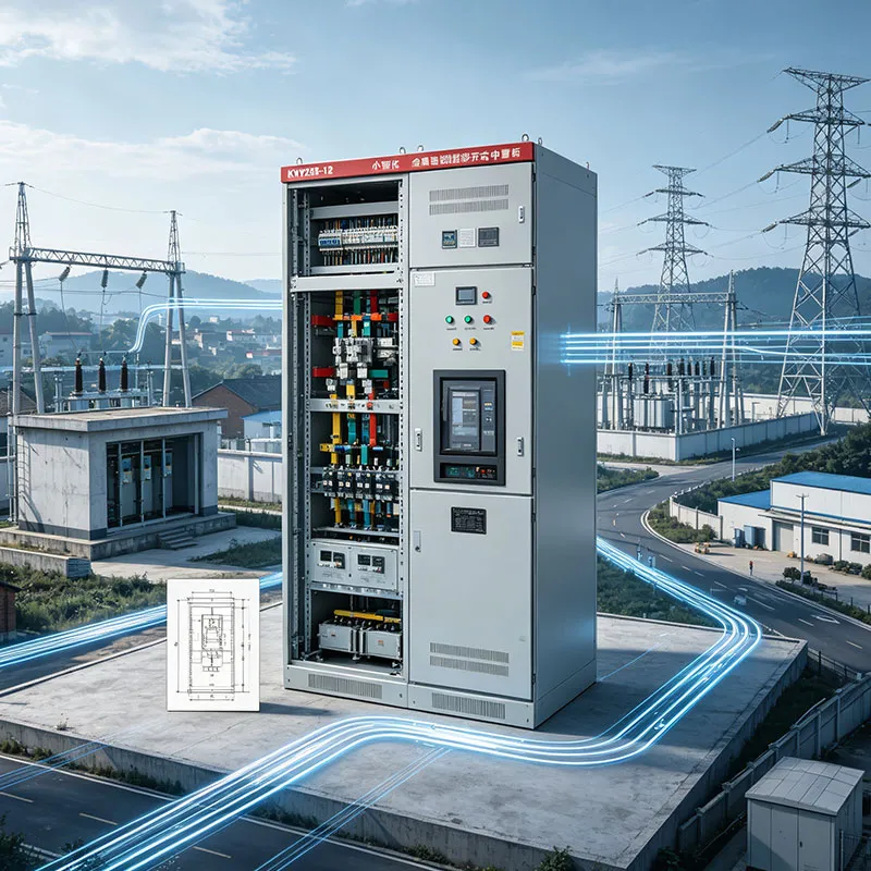 Миниатюрное центральное распределительное устройство KYN28B-12 для модернизации городских и сельских распределительных сетей
