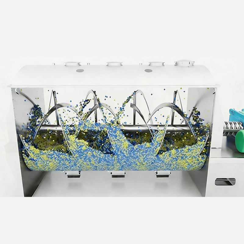 Горизонтальный ленточный мешалка LW