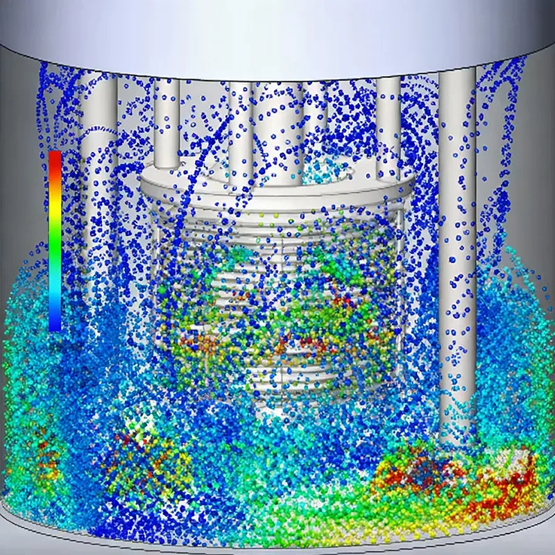 Вертикальная корзинная мельница