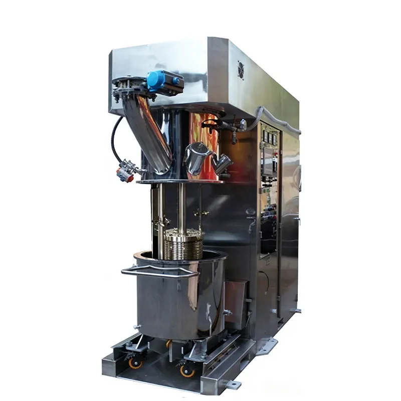 Планетарный дисперсионно-шлифовальный вакуумный смеситель XYMZH