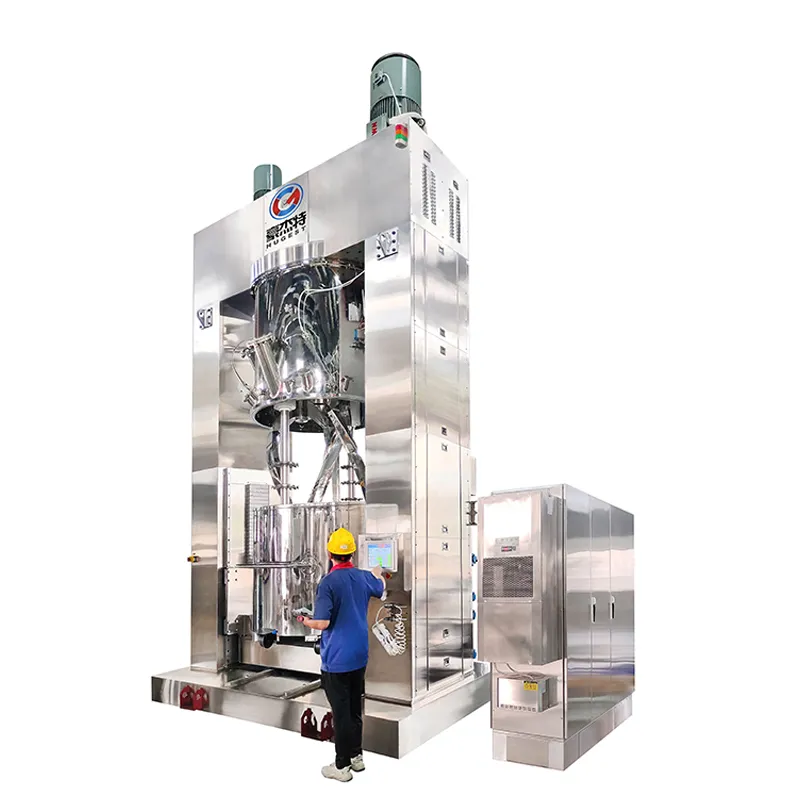 Планетарный дисперсионный вакуумный смеситель XFZH