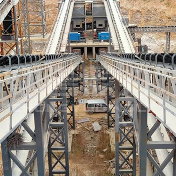 Недостатки установки привода на входной стороне (в конце конвейера)